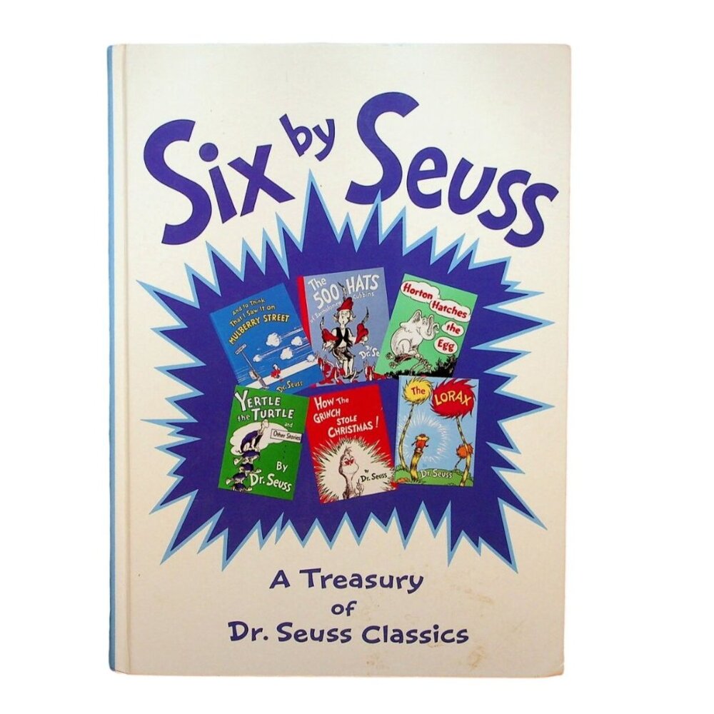 Six By Seuss Hardcover Treasury Of Dr. Seuss Classics By Random House